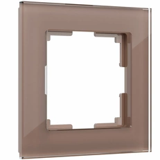 Изображение Рамка из стекла на 1 пост Favorit латте W0011142