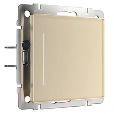 Изображение Умный сенсорный выключатель одноклавишный (шампань) W4513011